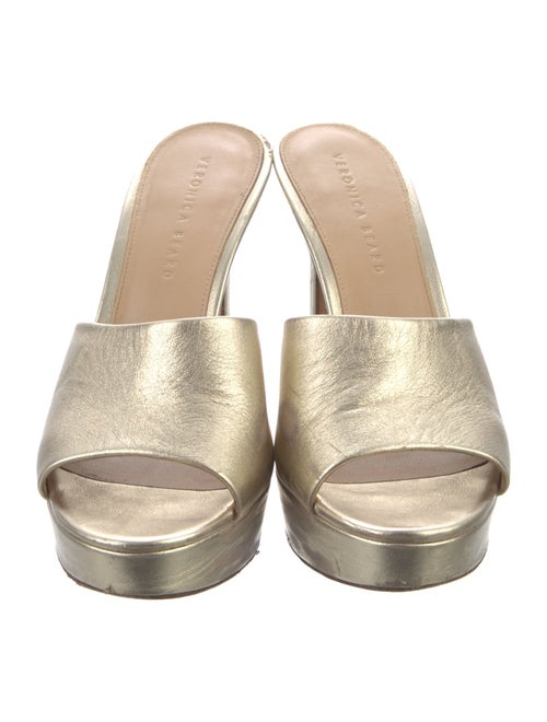 Veronica Beard Leather Slides