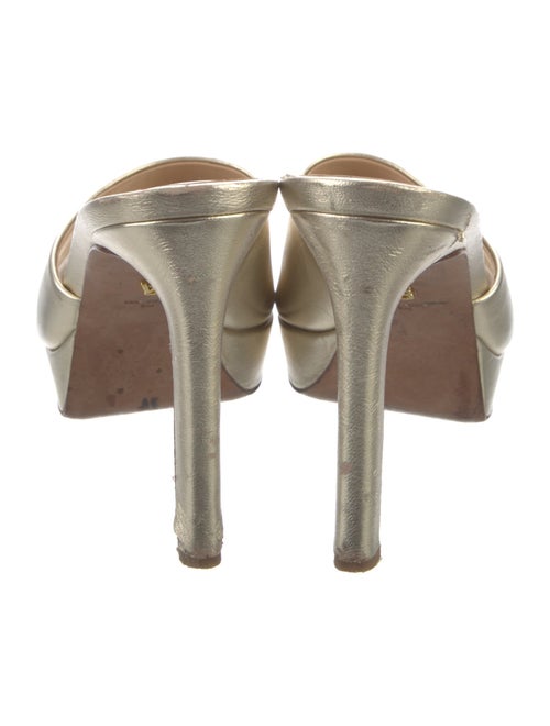 Veronica Beard Leather Slides