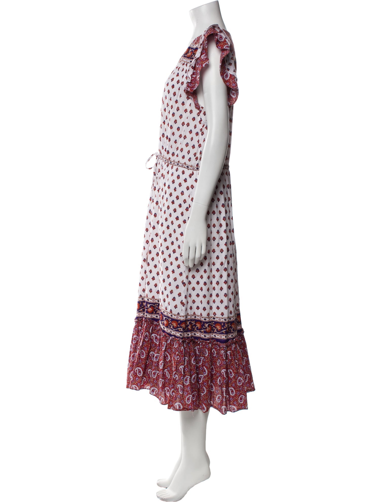 Veronica Beard Printed Long Dress