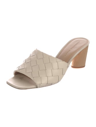 Veronica Beard Leather Slides