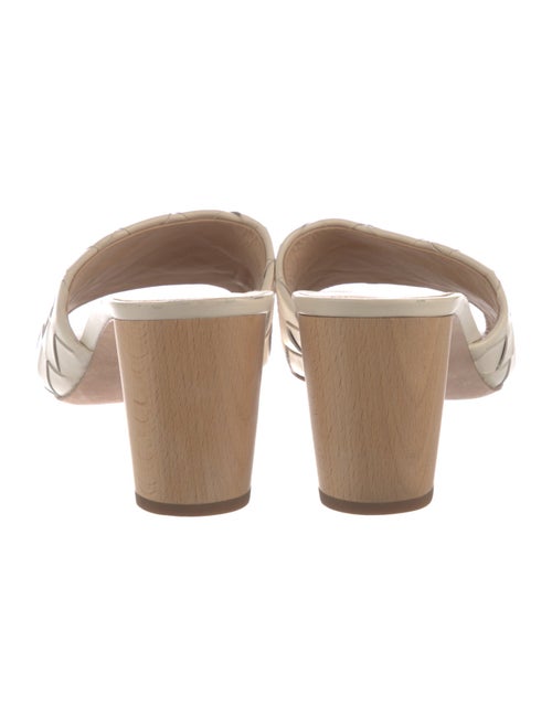 Veronica Beard Leather Slides