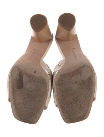 Veronica Beard Leather Slides