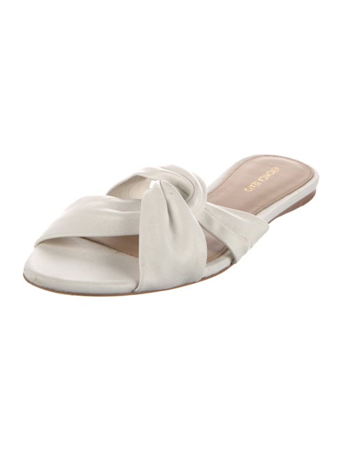 Veronica Beard Leather Slides