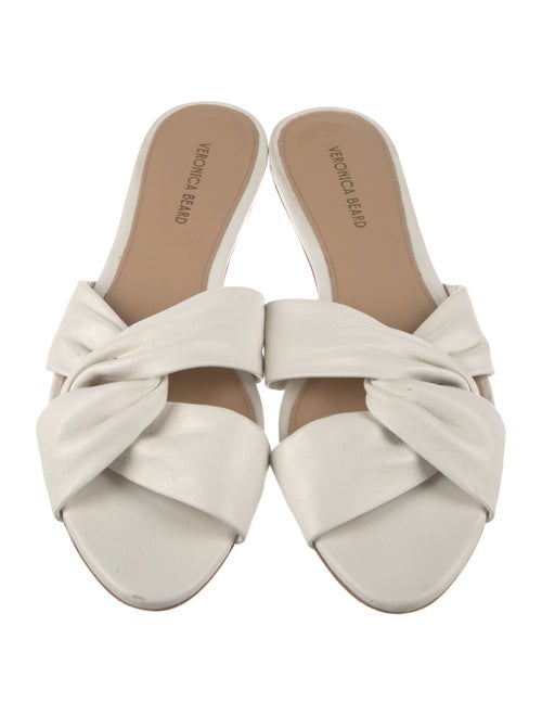 Veronica Beard Leather Slides