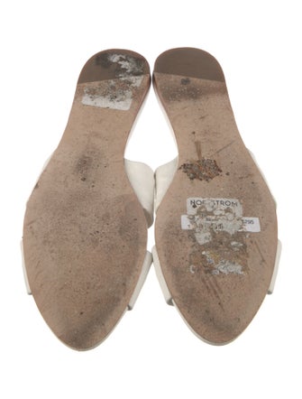 Veronica Beard Leather Slides