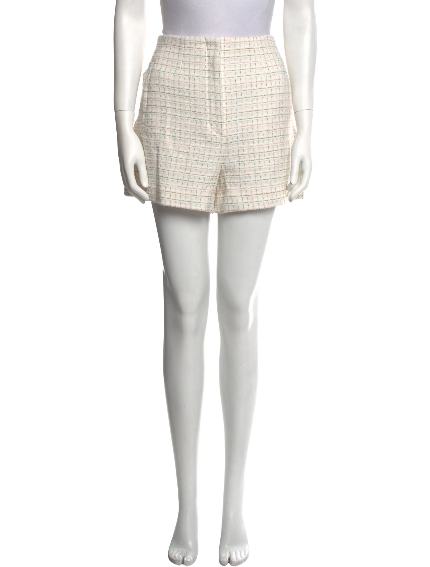 Veronica Beard Tweed Pattern Mini Shorts w/ Tags