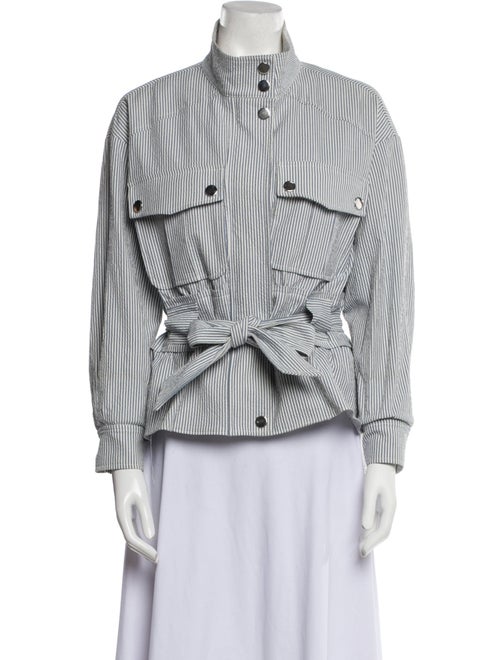 Veronica Beard Printed Denim Jacket