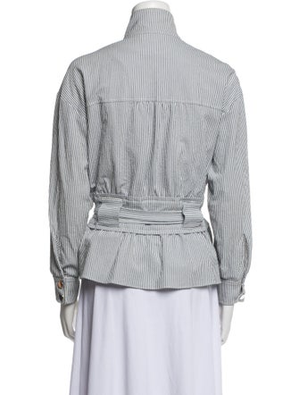 Veronica Beard Printed Denim Jacket