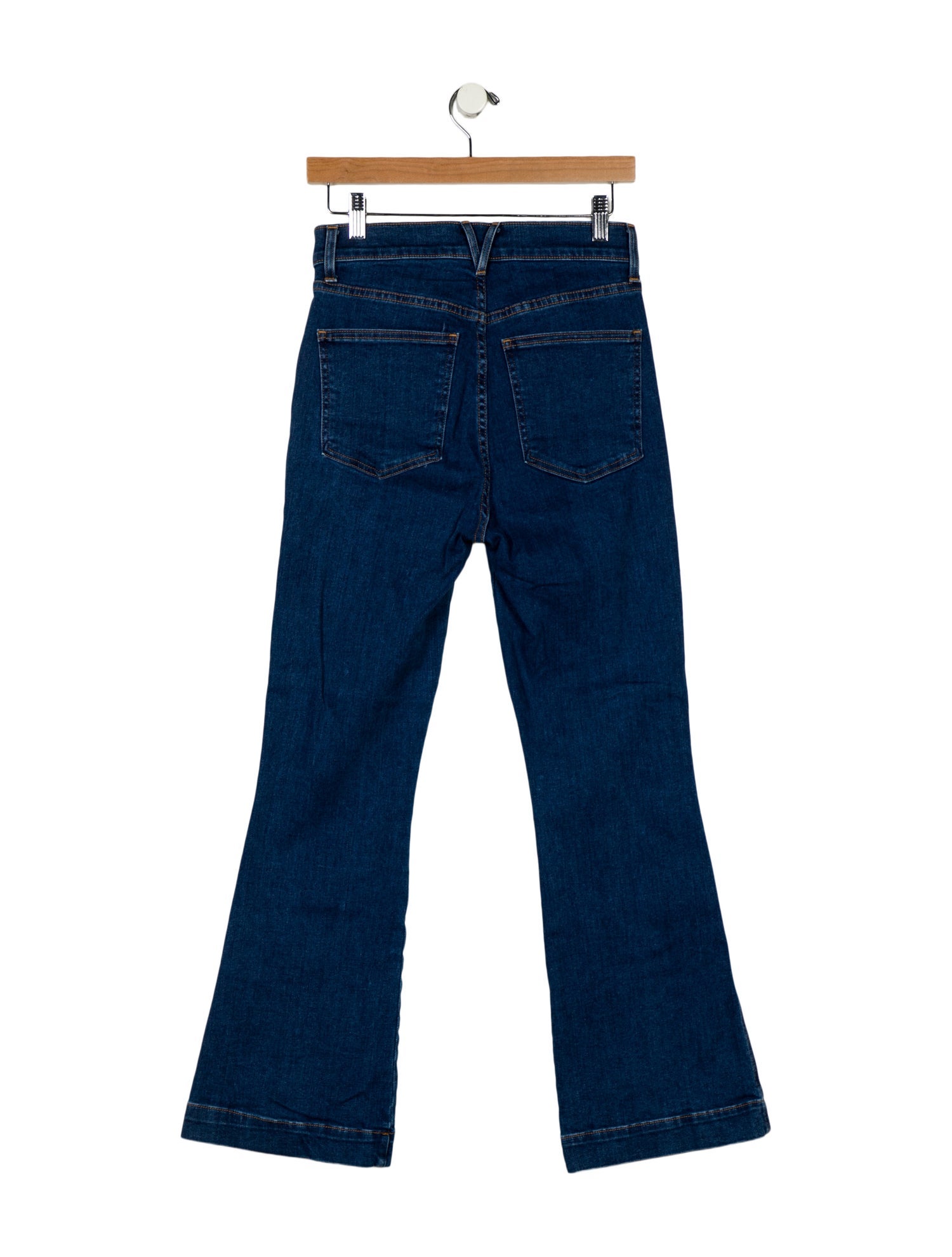Veronica Beard High-Rise Wide Leg Jeans
