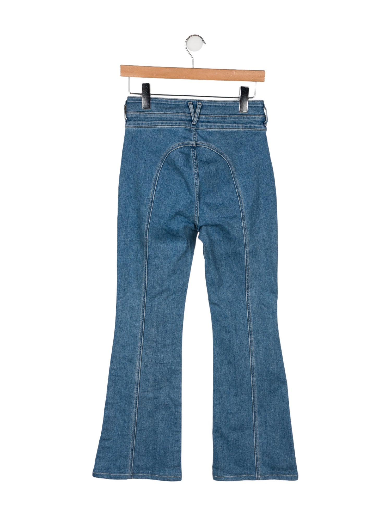 Veronica Beard High-Rise Wide Leg Jeans