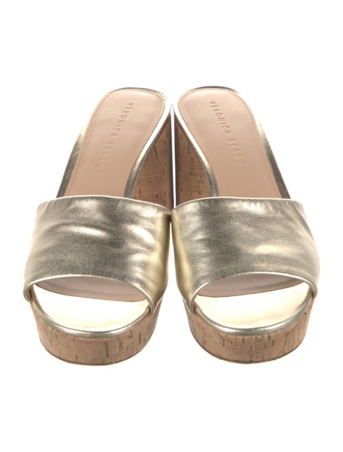 Veronica Beard Leather Slides