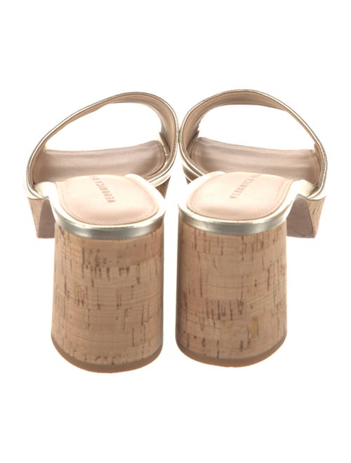 Veronica Beard Leather Slides