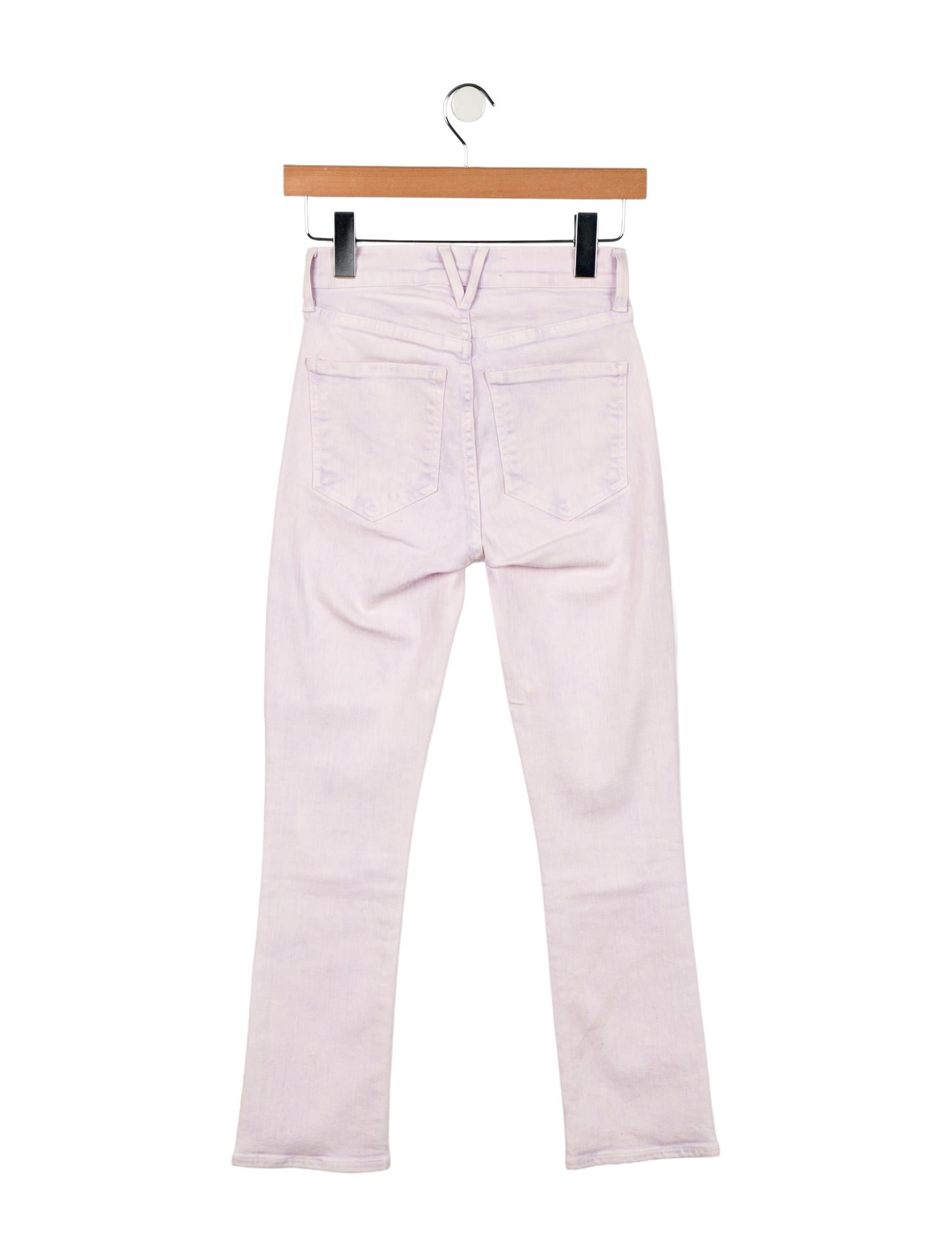 Veronica Beard Mid-Rise Straight Leg Jeans