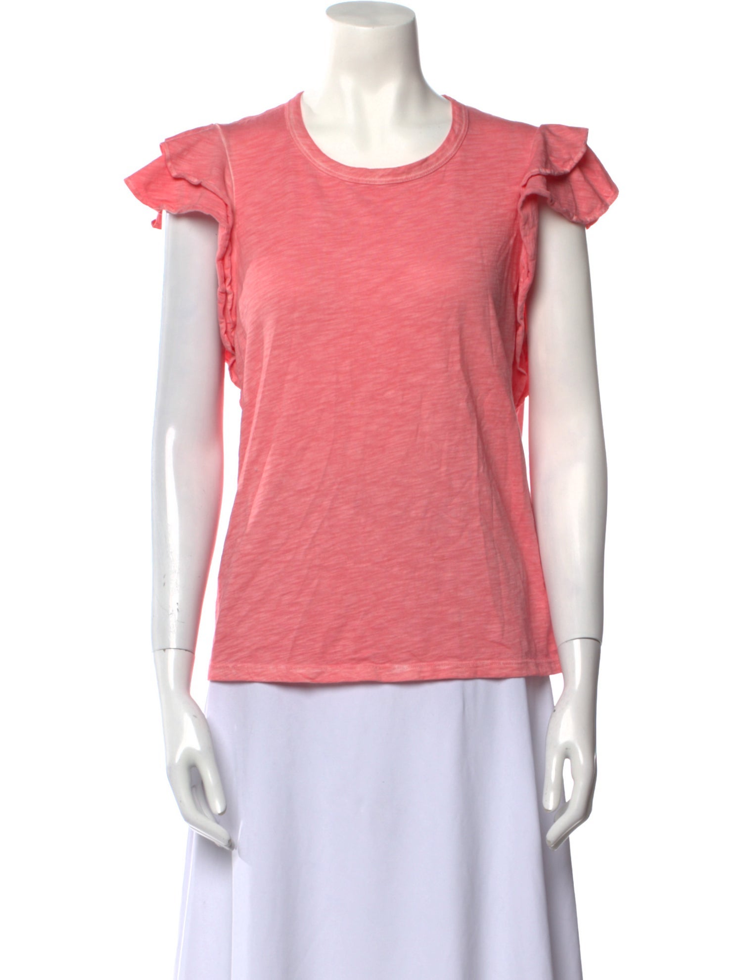 Veronica Beard Crew Neck Short Sleeve Top