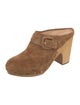 Veronica Beard Suede Mules
