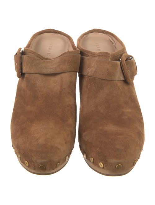 Veronica Beard Suede Mules