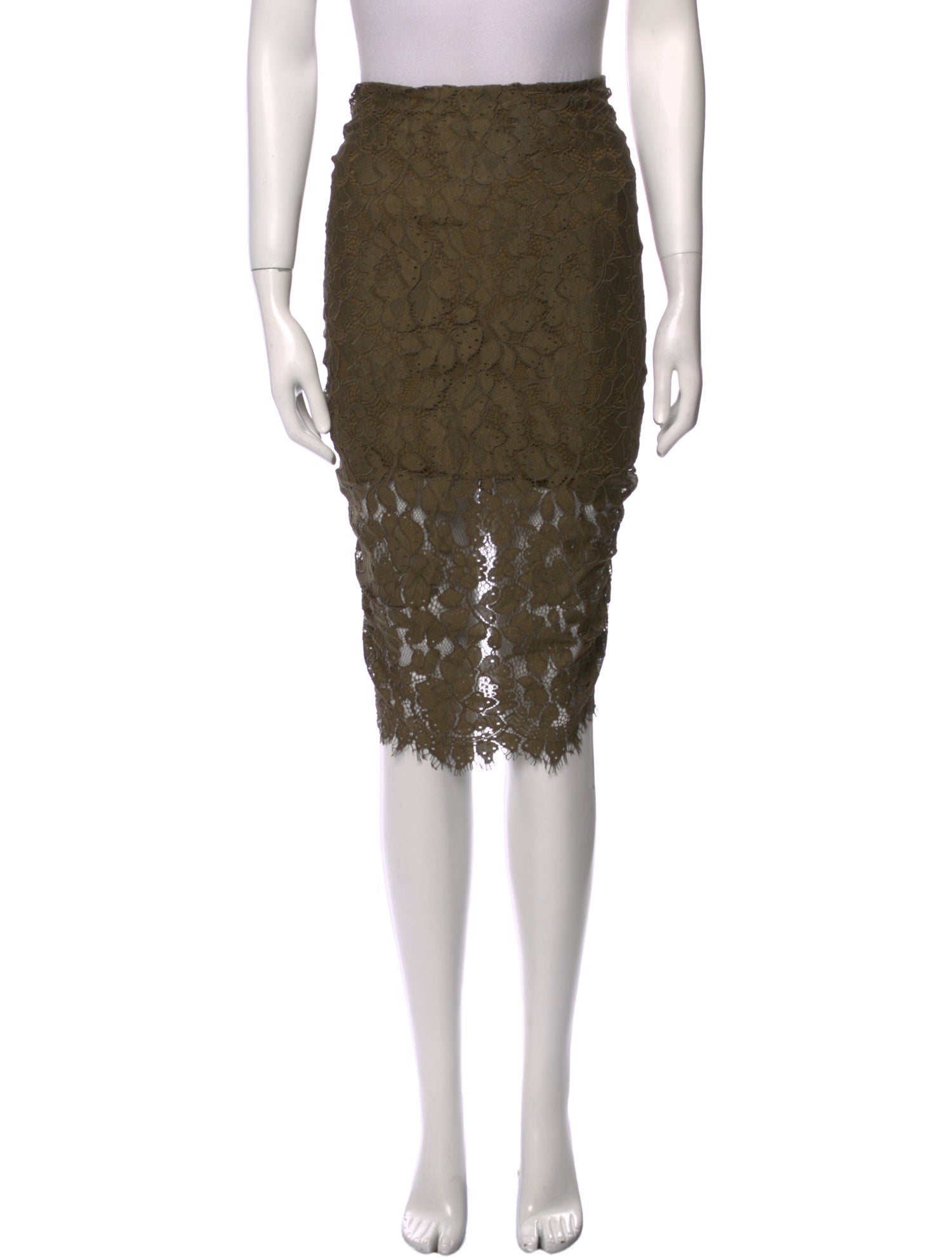 Veronica Beard Nylon Knee-Length Skirt