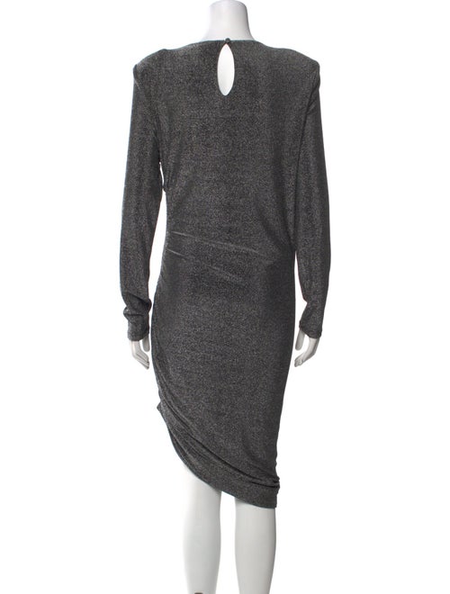 Veronica Beard Scoop Neck Midi Length Dress