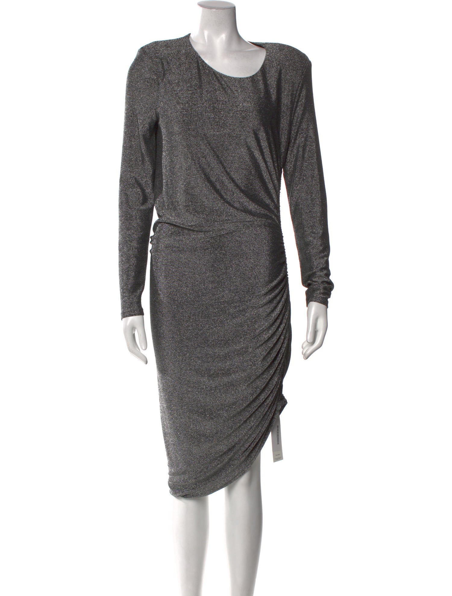 Veronica Beard Scoop Neck Midi Length Dress