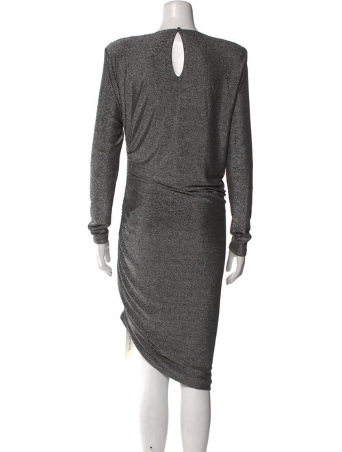 Veronica Beard Scoop Neck Midi Length Dress