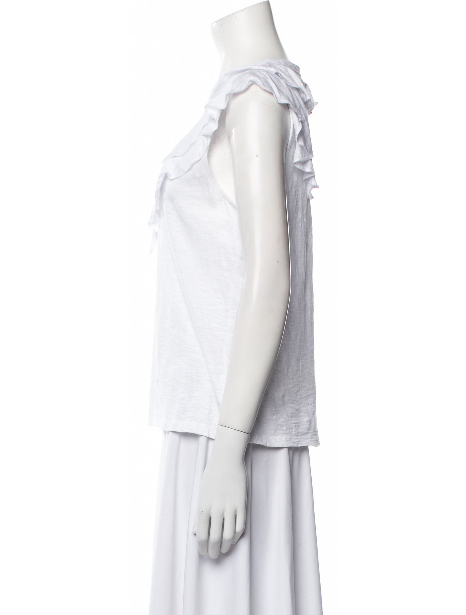 Veronica Beard V-Neck Sleeveless Top