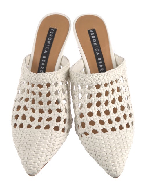 Veronica Beard Leather Mules