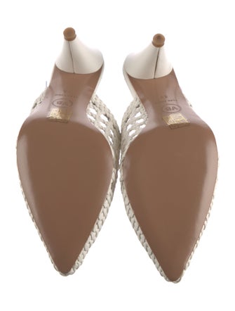 Veronica Beard Leather Mules