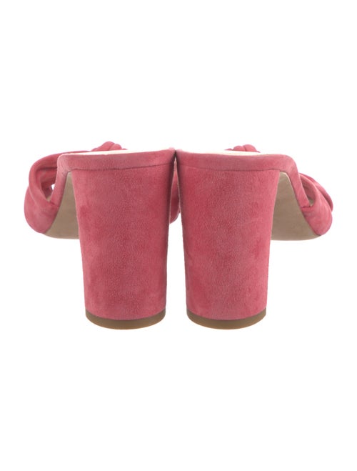 Veronica Beard Suede Cutout Accent Slides