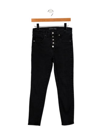 Veronica Beard Mid-Rise Skinny Leg Jeans