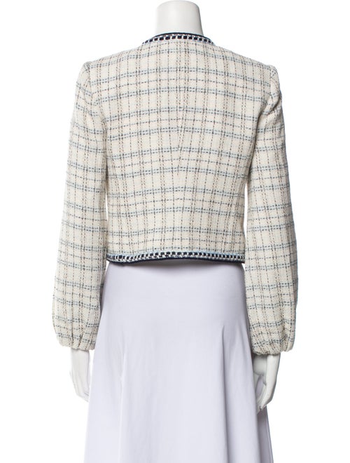 Veronica Beard Tweed Pattern Evening Jacket