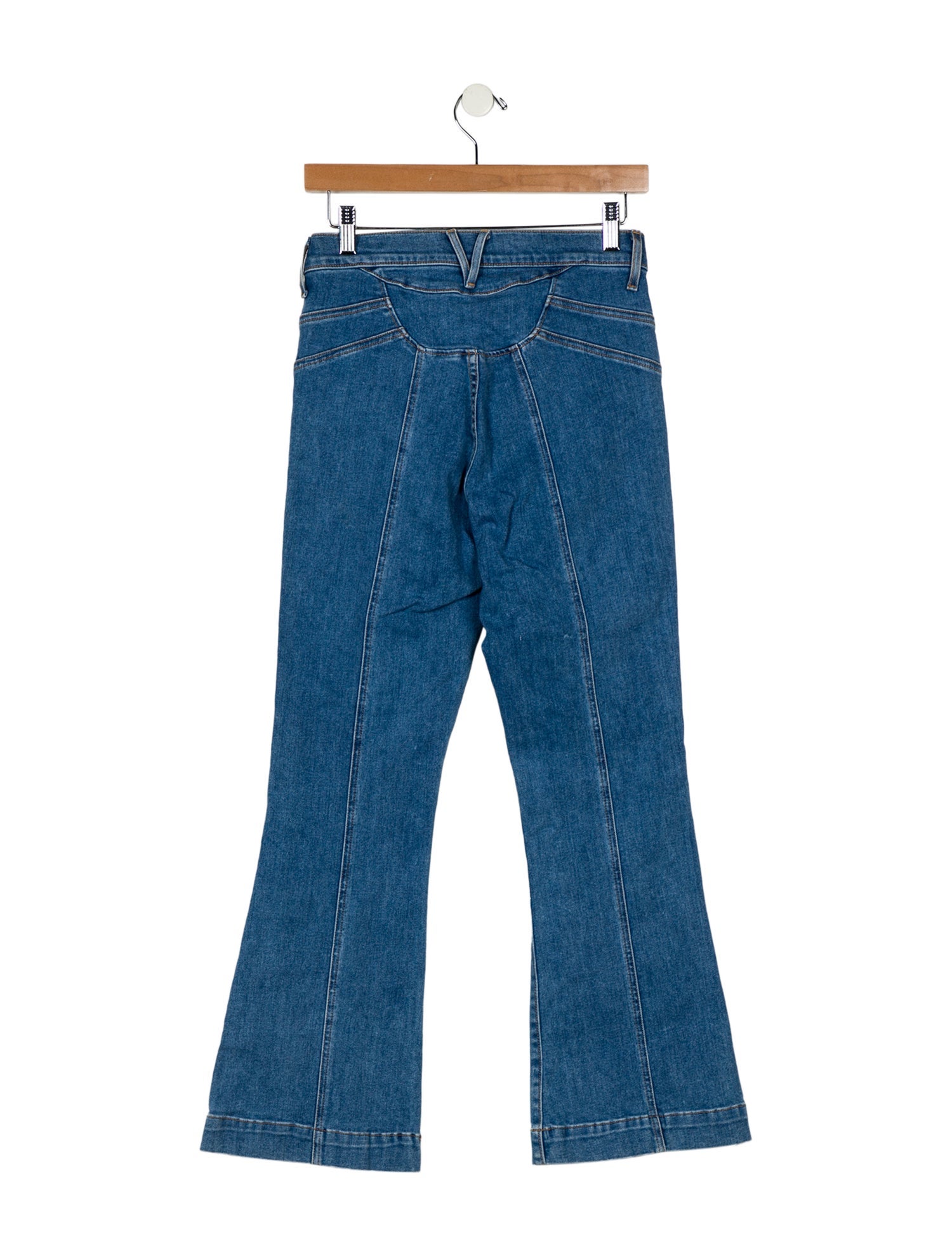 Veronica Beard High-Rise Wide Leg Jeans