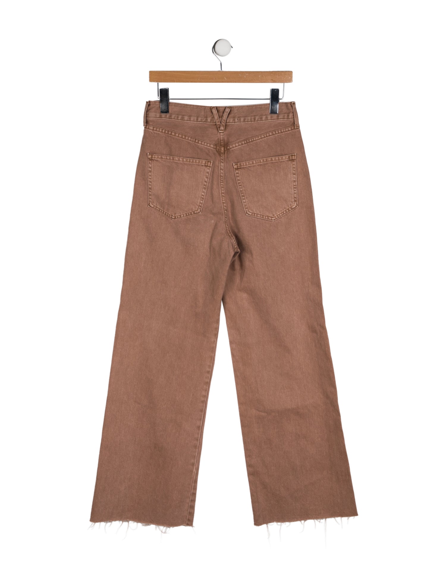 Veronica Beard High-Rise Wide Leg Jeans