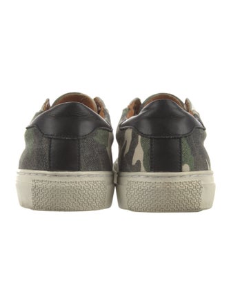 Veronica Beard Canvas Printed Sneakers