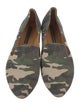 Veronica Beard Canvas Printed Loafers
