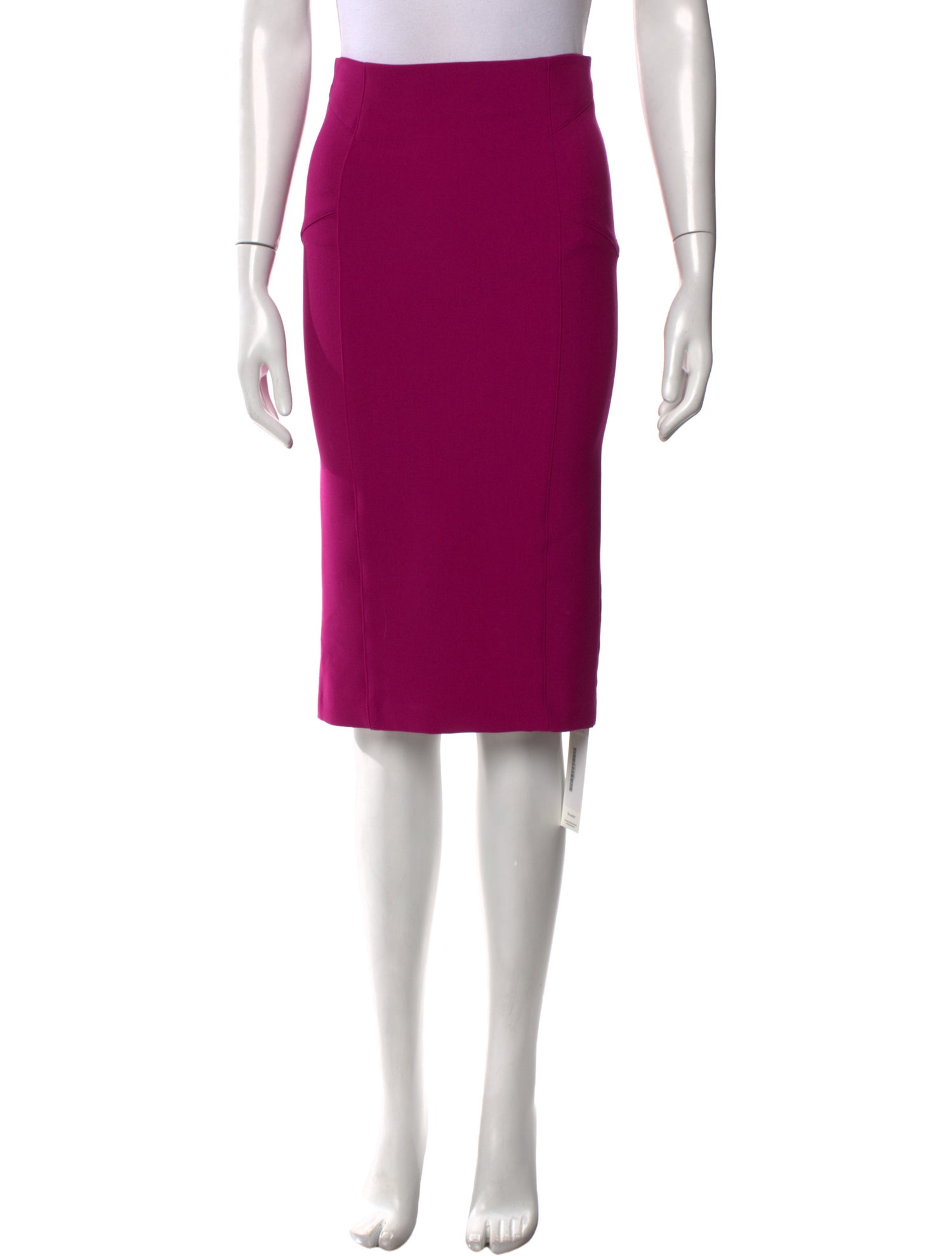 Veronica Beard Raw-Edge Trim Knee-Length Skirt w/ Tags