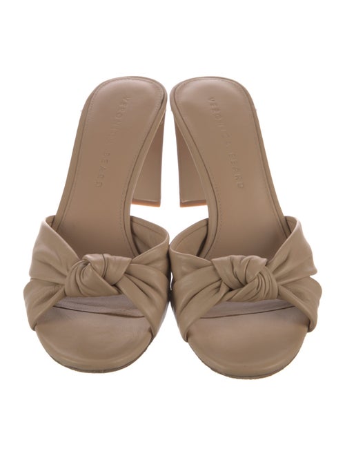 Veronica Beard Leather Slides