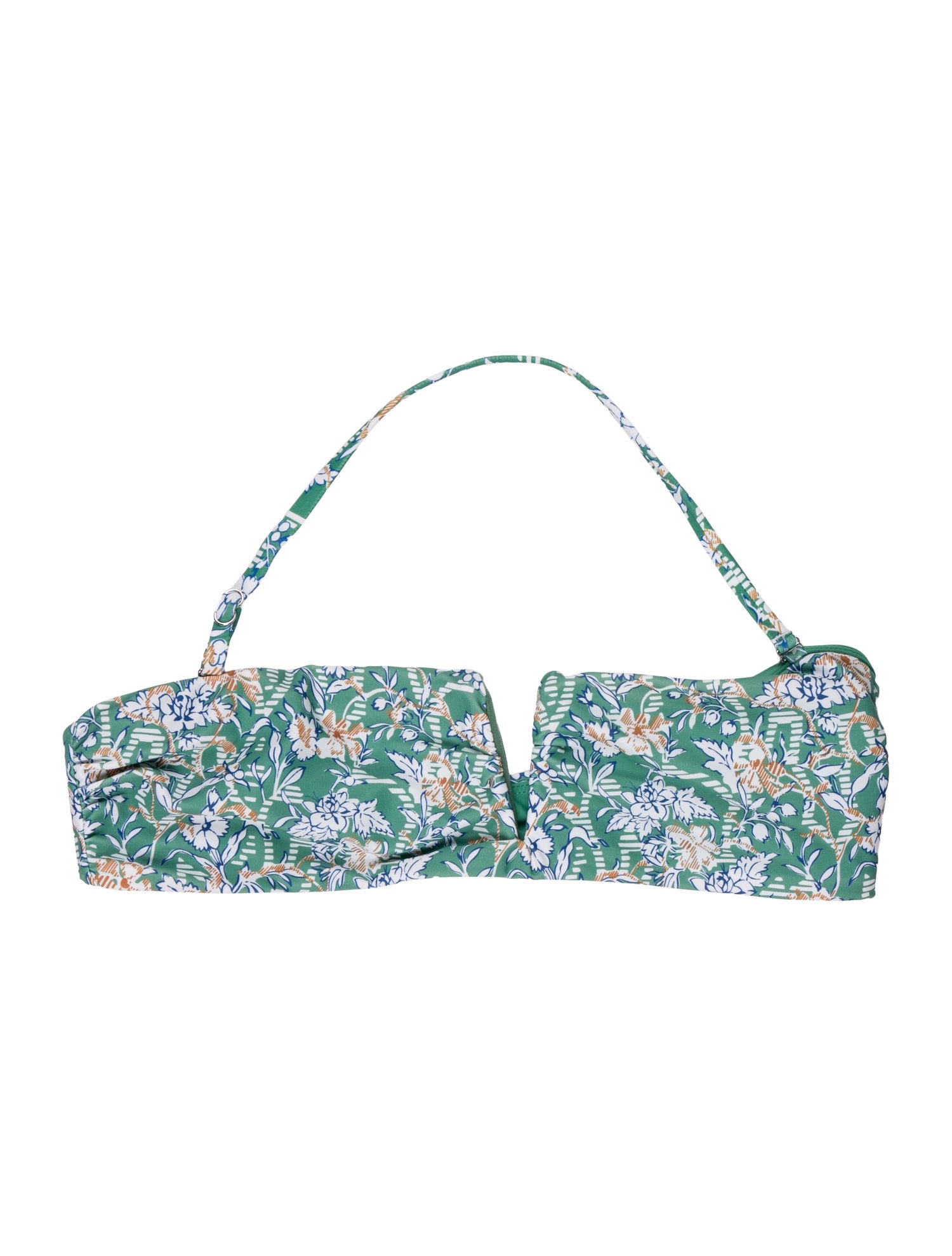 Veronica Beard Printed Cutout Accent Top