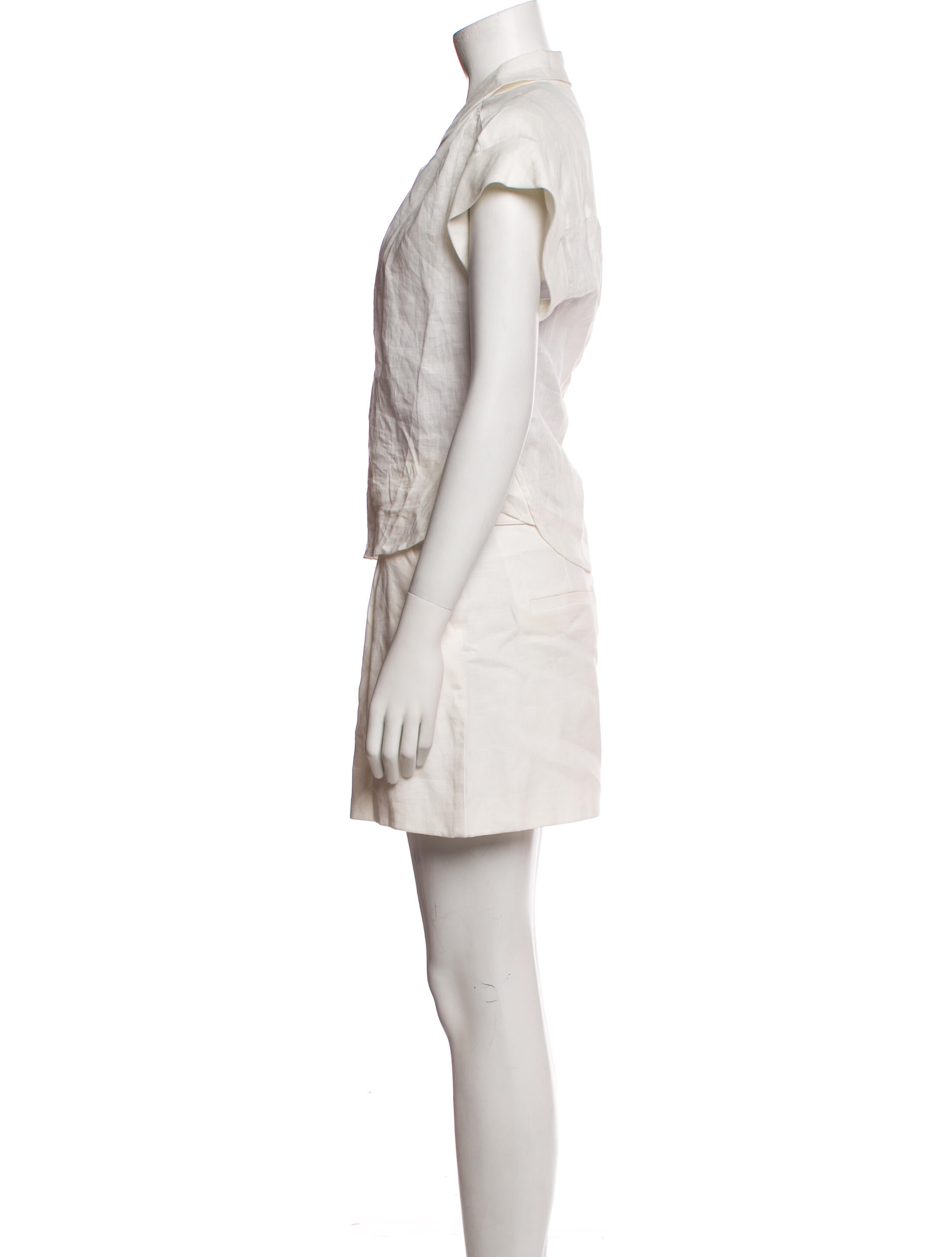 Veronica Beard Linen Short Set