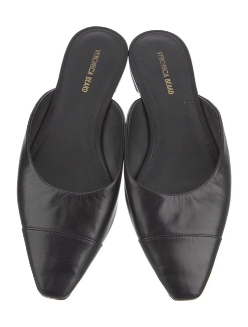 Veronica Beard Leather Mules