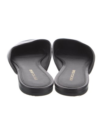 Veronica Beard Leather Mules