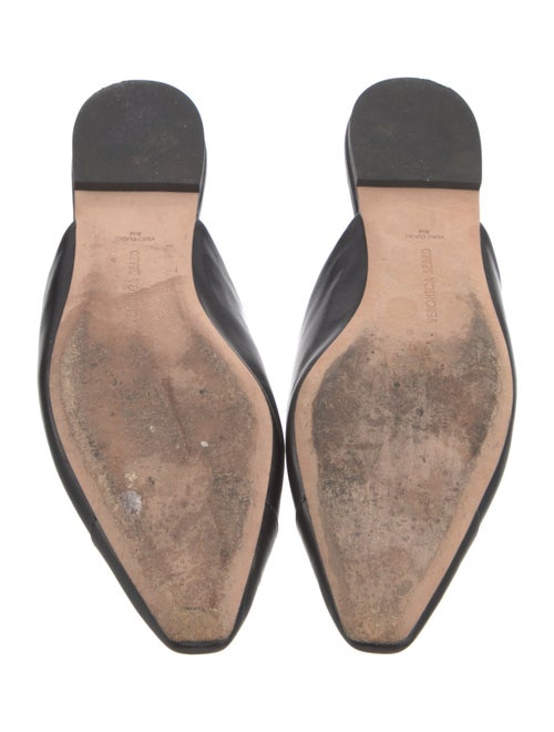 Veronica Beard Leather Mules