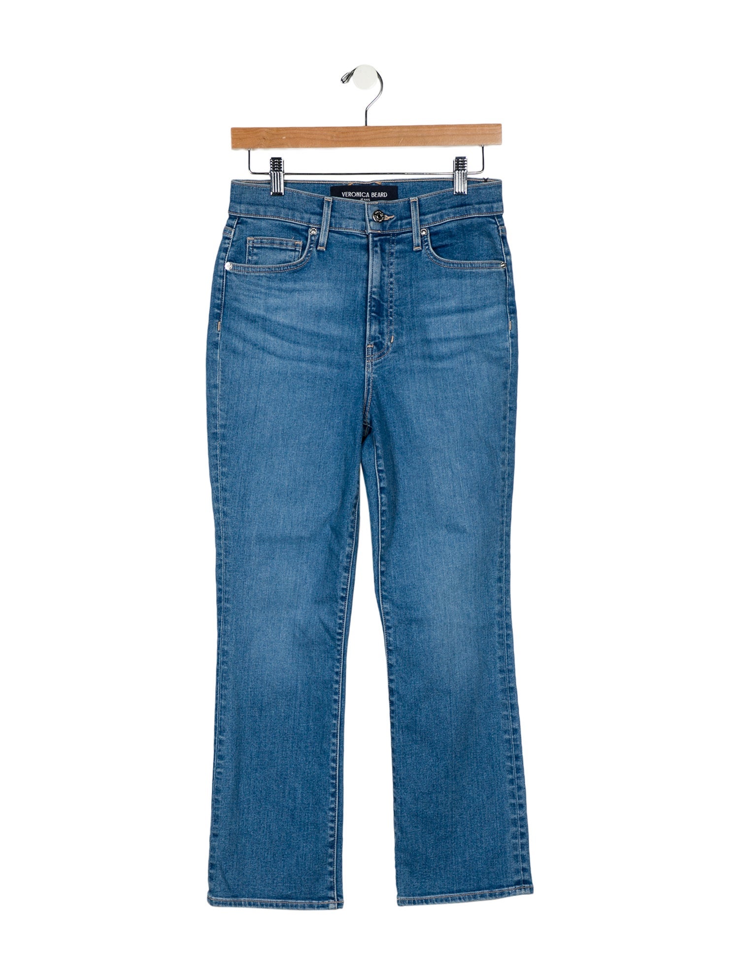 Veronica Beard High-Rise Straight Leg Jeans w/ Tags