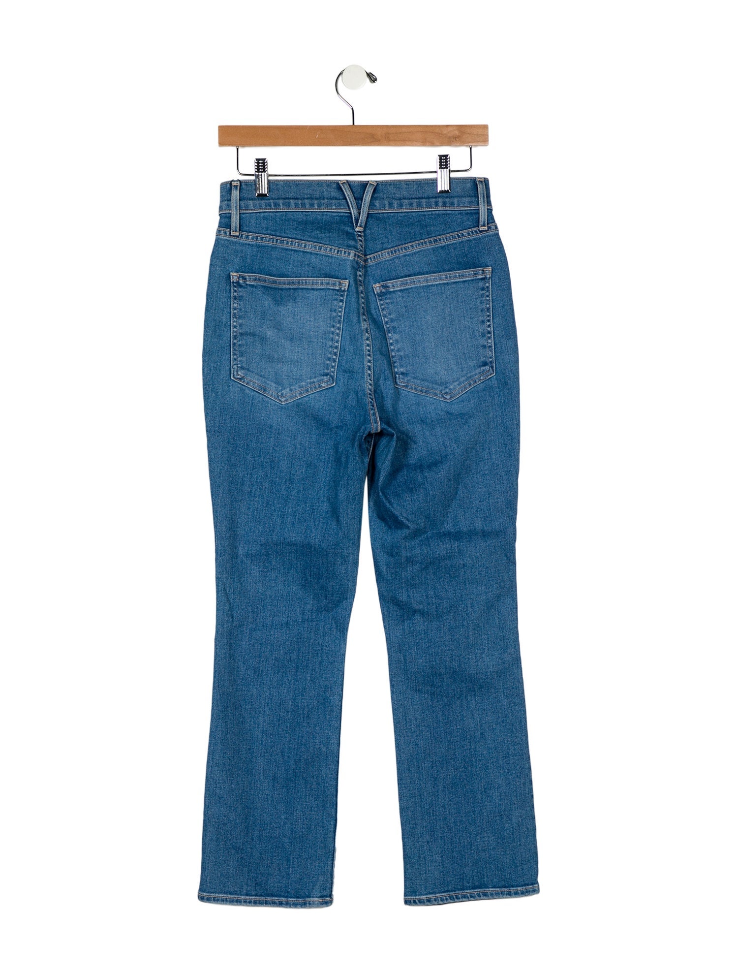 Veronica Beard High-Rise Straight Leg Jeans w/ Tags
