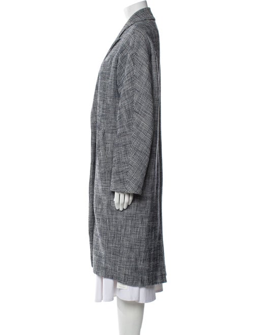 Veronica Beard Plaid Print Coat