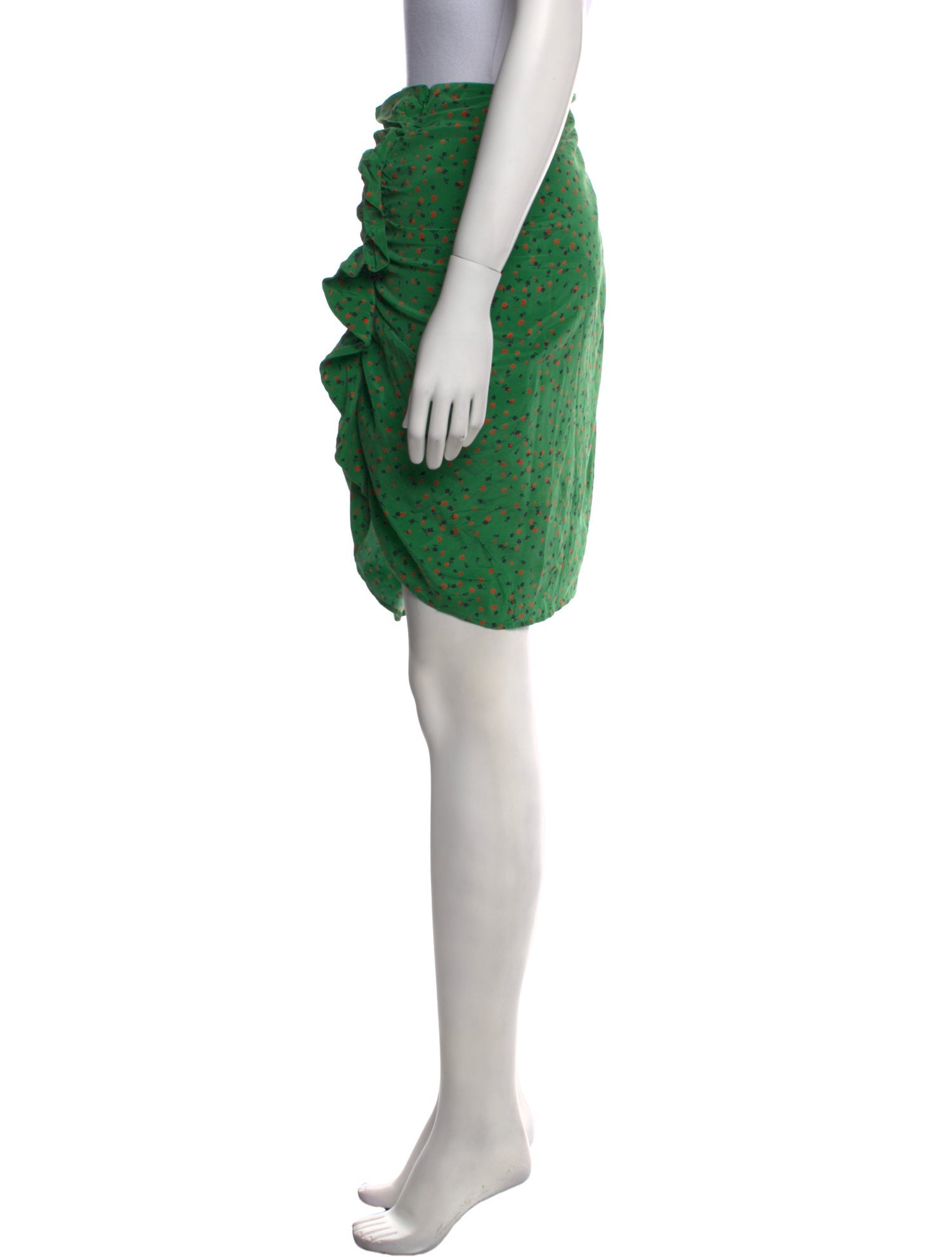 Veronica Beard Silk Knee-Length Skirt