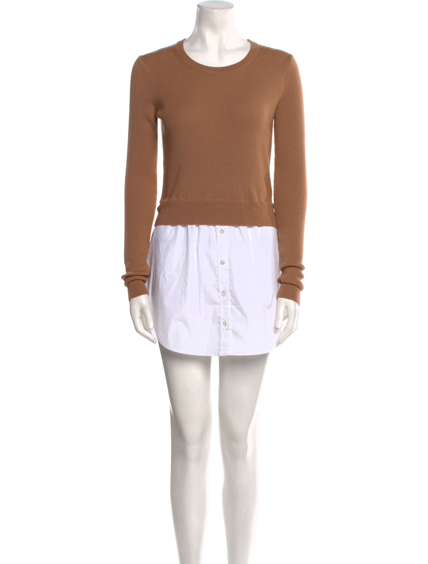 Veronica Beard Merino Wool Mini Dress