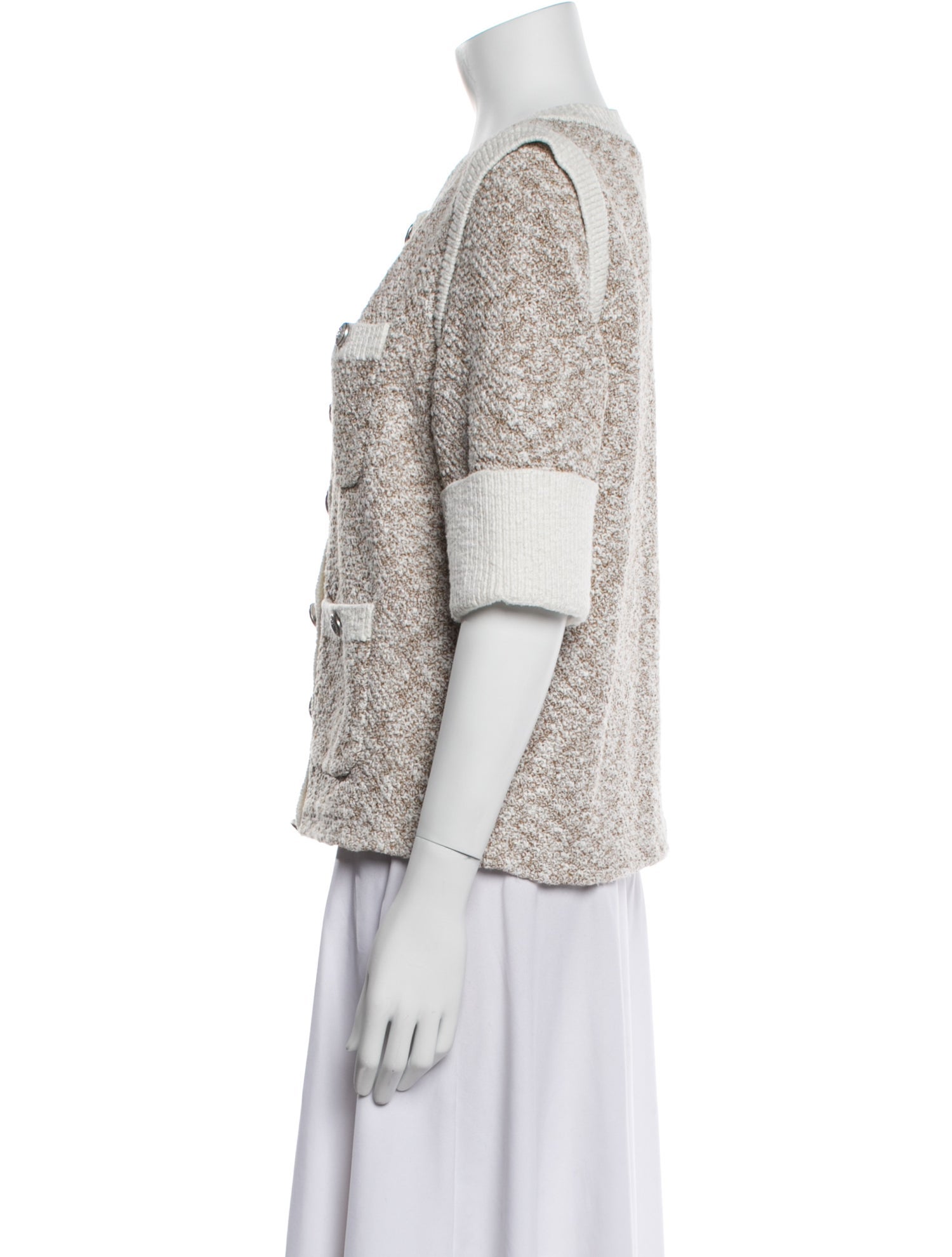 Veronica Beard Tweed Pattern Jacket