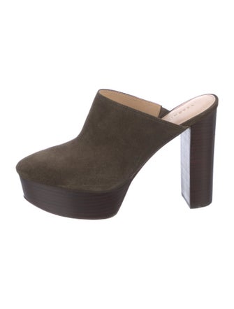 Veronica Beard Suede Mules