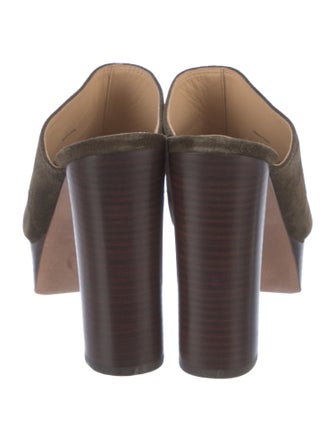 Veronica Beard Suede Mules