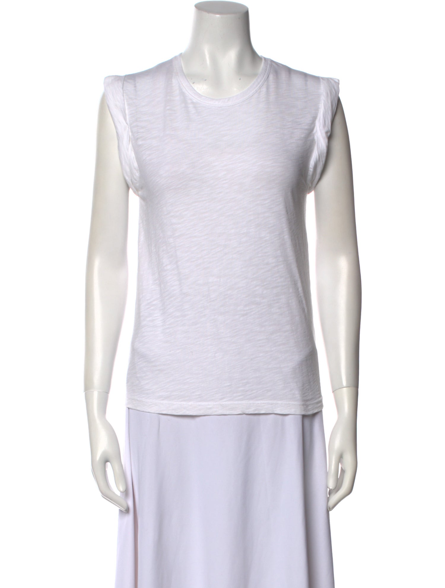 Veronica Beard Crew Neck Sleeveless Top